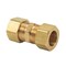 Thrifco Plumbing No. 62 5/16 Inch Lead-Free Brass Compression Union 4401347 - alternate 1